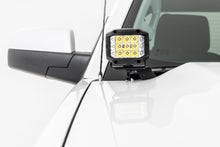 Load image into Gallery viewer, Rough Country - LED Ditch Light Kit - 2in Black Pair - Flood - Chevy/GMC 1500 (14-18) - 71053