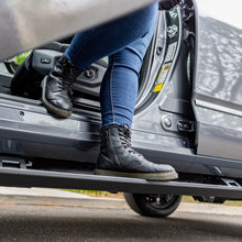 Load image into Gallery viewer, Go Rhino Toyota Sequoia Sport Utility (Ex. Hybrid) E1 Electric Running Board Kit - Text. Black