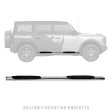 Load image into Gallery viewer, Go Rhino 4in OE Xtreme SideSteps - Stainless Steel - 71in