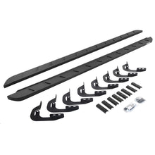 Load image into Gallery viewer, Go Rhino GMC Sierra 1500 CC 4DR RB10 Slim Running Boards Kit (Incl. Brackets) - Tex. Blk