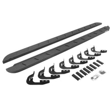 Load image into Gallery viewer, Go Rhino GMC Sierra 1500 CC 4DR RB10 Slim Running Boards Kit (Incl. Brackets) - Bedliner Coat
