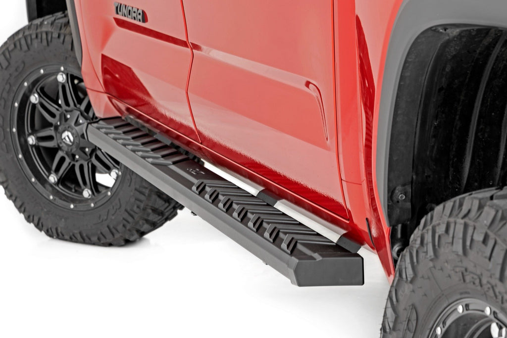 Rough Country BA2 Running Boards - Side Step Bars - Toyota Tundra 2WD 4WD (22-23)