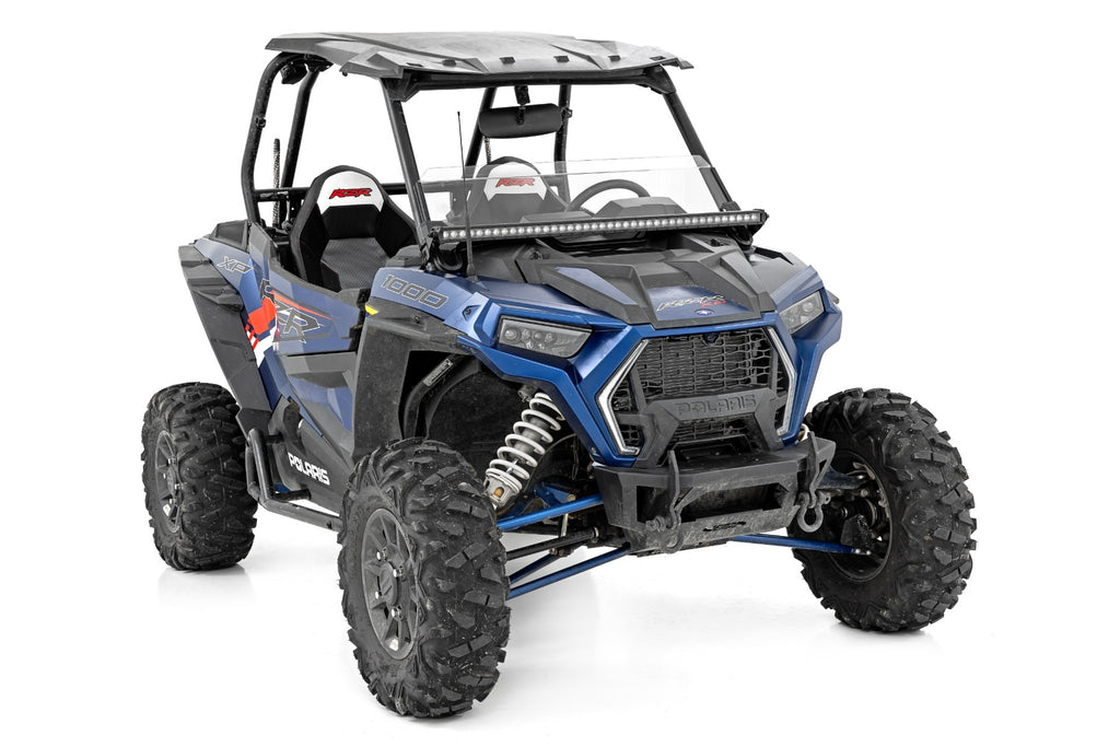 LED Light Kit - Front Mount - 40 In. Black Single Row - Polaris RZR XP 1000