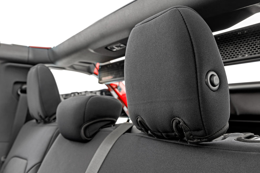 Ford Bronco Seat Covers - 4DR - W Folding RR Armrest - FR & RR - (2021-2023)