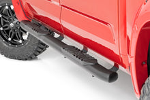 Load image into Gallery viewer, Rough Country Oval Nerf Steps - Crew Cab - Black - Toyota Tundra 2WD 4WD (22-23)
