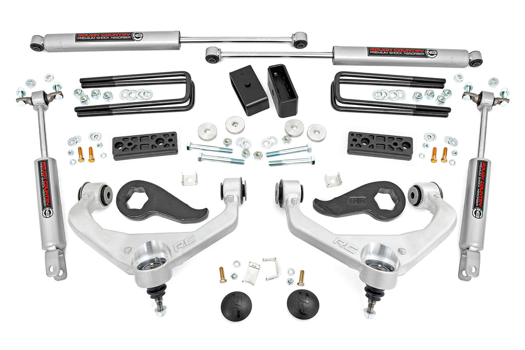3 Inch Lift Kit - Chevy GMC Sierra 3500 HD Silverado 3500 HD (20+)