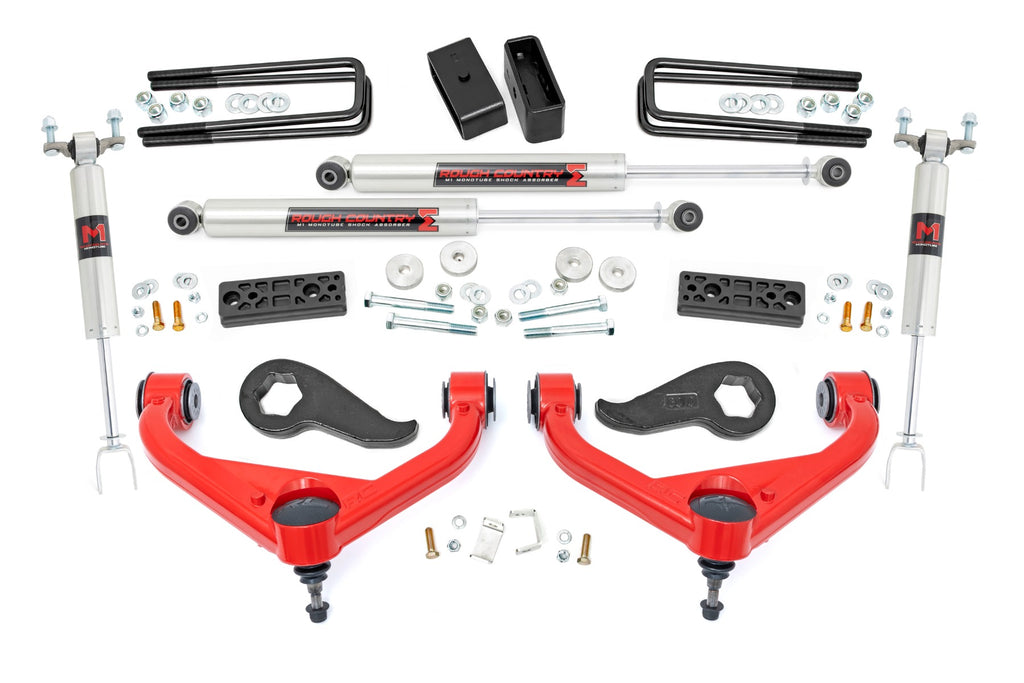 3 Inch Lift Kit - UCAs - M1 - Chevy GMC Sierra 3500 HD Silverado 3500 HD (2020+)