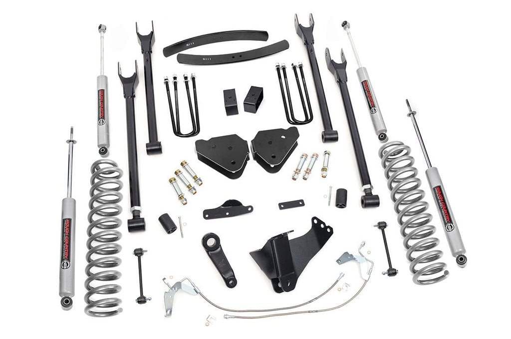 6 Inch Lift Kit - Diesel - 4 Link - Ford F-250/F-350 Super Duty 4WD (08-10)