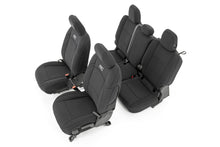 Load image into Gallery viewer, Rough Country Seat Covers - Front And RR W Cup Holder - Jeep Gladiator JT (20-22)