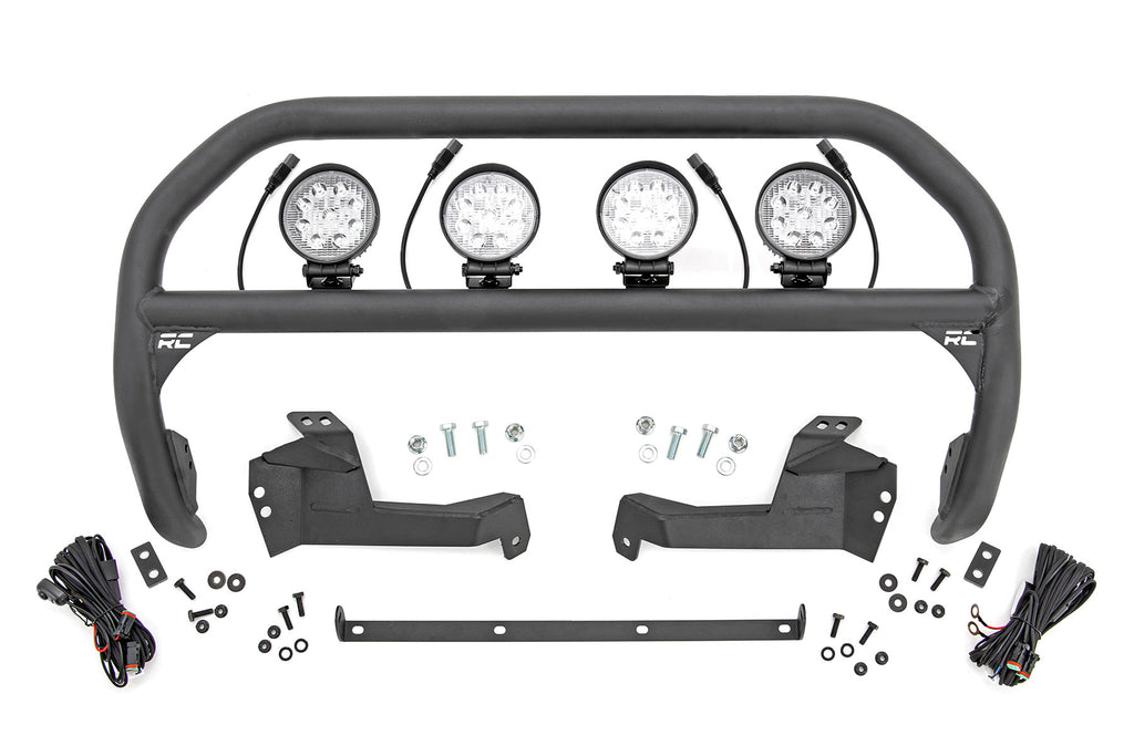 Nudge Bar - 4 Inch Round Led (x4) - Ford Bronco Sport 4WD (21-23)