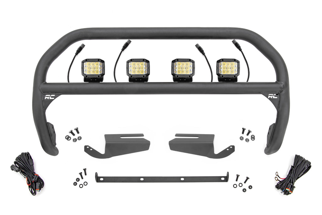 Nudge Bar - 3 Inch Wide Angle Led (x4) - Oe Modular Steel - Ford Bronco (21-23)