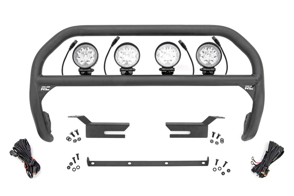 Nudge Bar - 4 Inch Round Led (x4) - Ford Bronco 4WD (2021-2023)