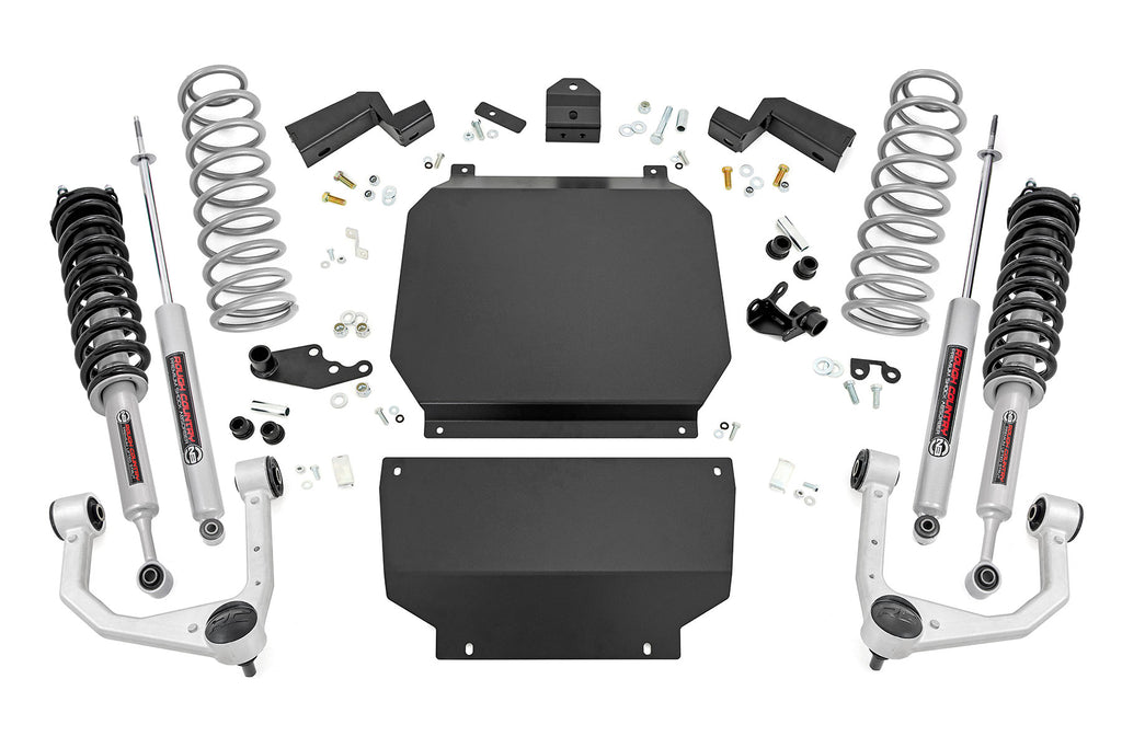 Rough Country - 3.5 Inch N3 Lift Kit - Toyota Tundra 4WD (2022-2023) - 70331
