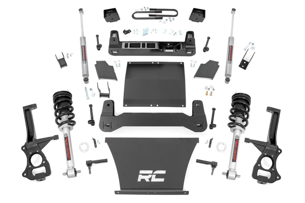 6 Inch Lift Kit - Mono Leaf Rear - N3 Struts - Chevy Silverado 1500 (22+)