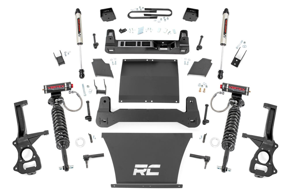 6 Inch Lift Kit - Mono Leaf Rear - Vertex V2 - Chevy Silverado 1500 (22+)