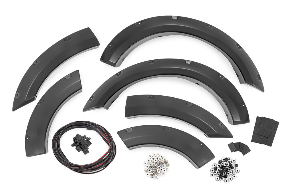 Pocket Fender Flares - Gloss Black - Ford Bronco Sport 4WD (21-23)