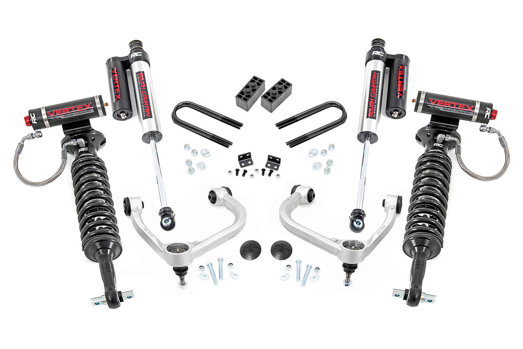 3 Inch Lift Kit - Fabbed UCA - Vertex - Ford F-150 4WD (2021+)