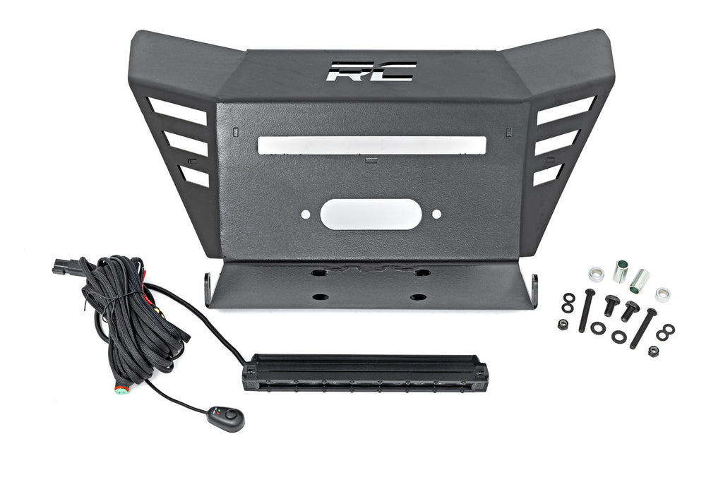 Rough Country Winch Plate - Honda Pioneer 520