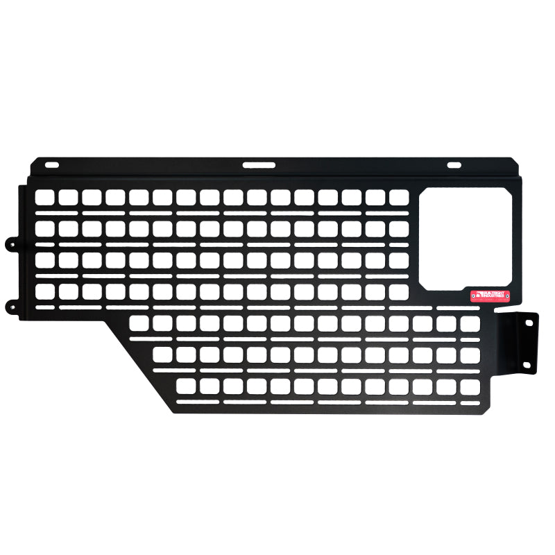 BuiltRight Industries 2022+ Toyota Tundra 6.5ft Bed Bedside Rack Molle Panel System - Passenger Side