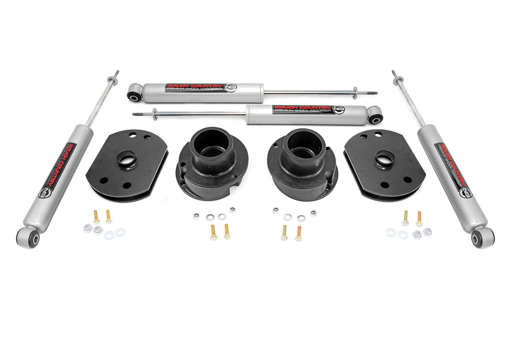 Rough Country 2.5 Inch Lift Kit - N3 Shocks - Ram 2500 4WD (2014-2023)