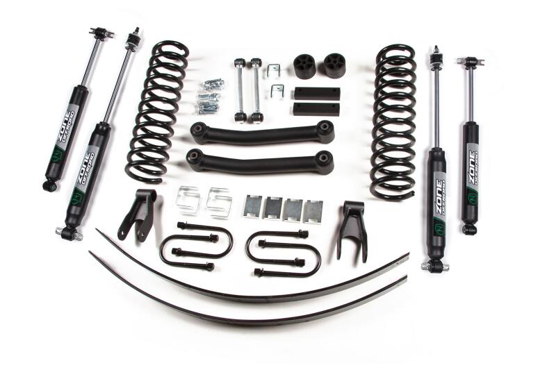 Zone Offroad 84-01 Jeep XJ 4.5in Kit w/Chrysler Axle