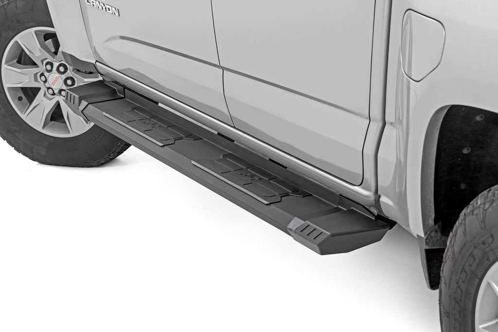 Rough Country - HD2 Aluminum Running Boards - Crew Cab - Chevy/GMC Canyon/Colorado 2WD/4WD (2015-2024) - SRB151977A