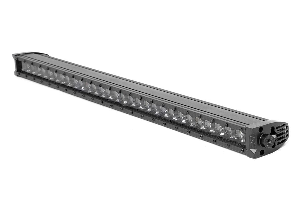Rough Country - Black Series LED Light Bar - Cool White DRL - 30 Inch - Single Row - 70730BLDRL