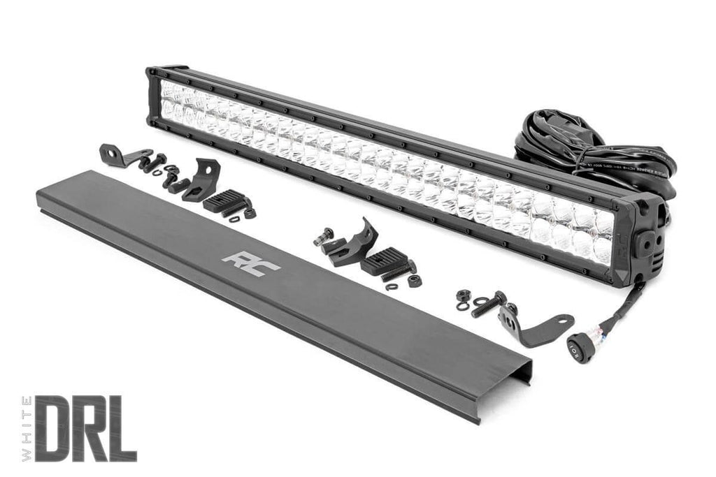Rough Country - Chrome Series LED Light - 30 Inch - Dual Row - White DRL - 70930D