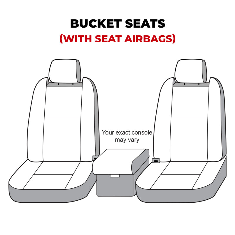 Covercraft 22-24 Dodge Ram 2500/3500/4500 Fr Bucket Endura LogoSeatSaver Front Row Seat Covers
