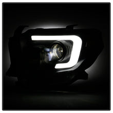 Load image into Gallery viewer, Spyder 14-17 Toyota Tundra(SR/SR5) Light Bar Projector Headlights - LED - Black PRO-YD-TTU14AP-BK