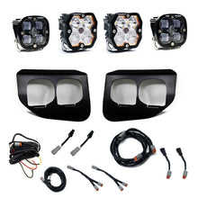 Load image into Gallery viewer, Baja Designs 20-22 Ford SD Squadron 2.0 SAE/Sport Dual Fog Pocket Kit (Driving/Combo) - Clear