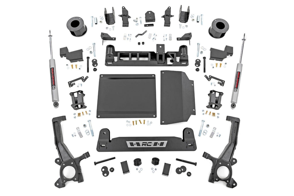 Rough Country - 6 Inch Lift Kit -  N3 -  Toyota Tundra 2WD/4WD (2022-2025) - 71230_A