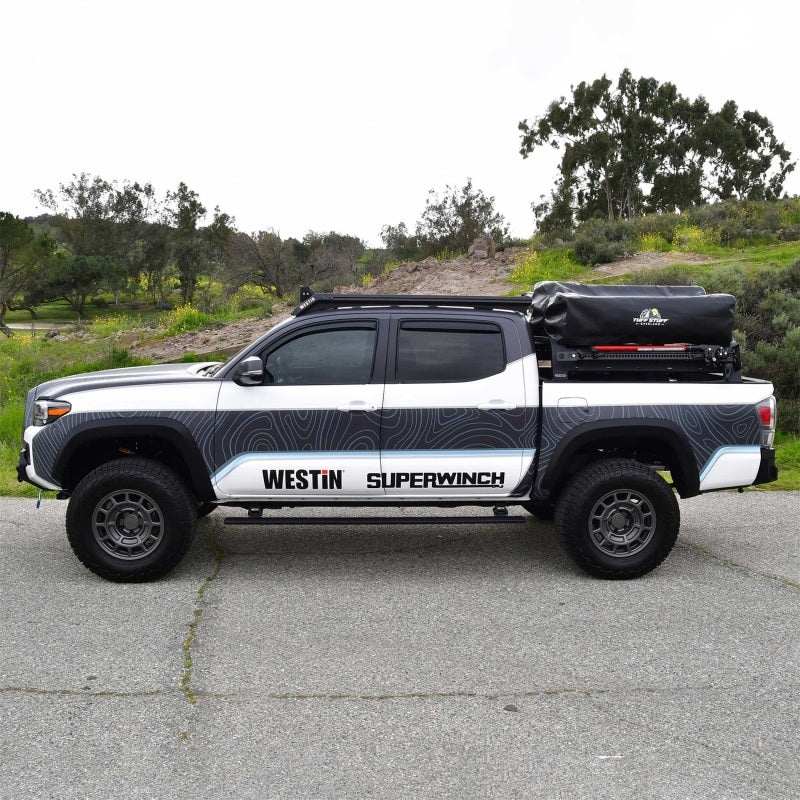 Westin 05+ Toyota Tacoma Double Cab Pro-e Running Boards - Tex. Blk