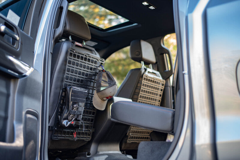 BuiltRight Industries 2019+ Chevrolet/GMC 1500 Seat Back Tech Plate Kit