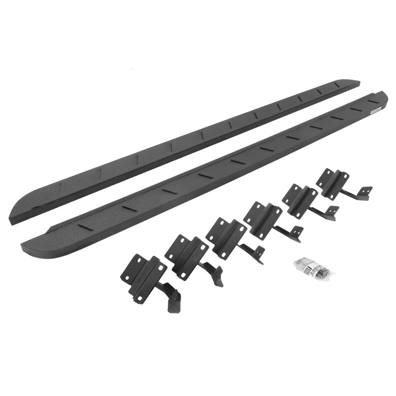 Go Rhino Ford F-150 (Raptor) SC RB10 Slim Running Boards Kit (w/Brackets) - Bedliner Ct