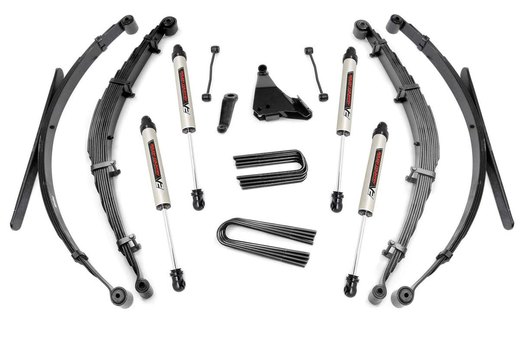 6 Inch Lift Kit - Rear Springs - V2 - Ford F-250 F-350 Super Duty