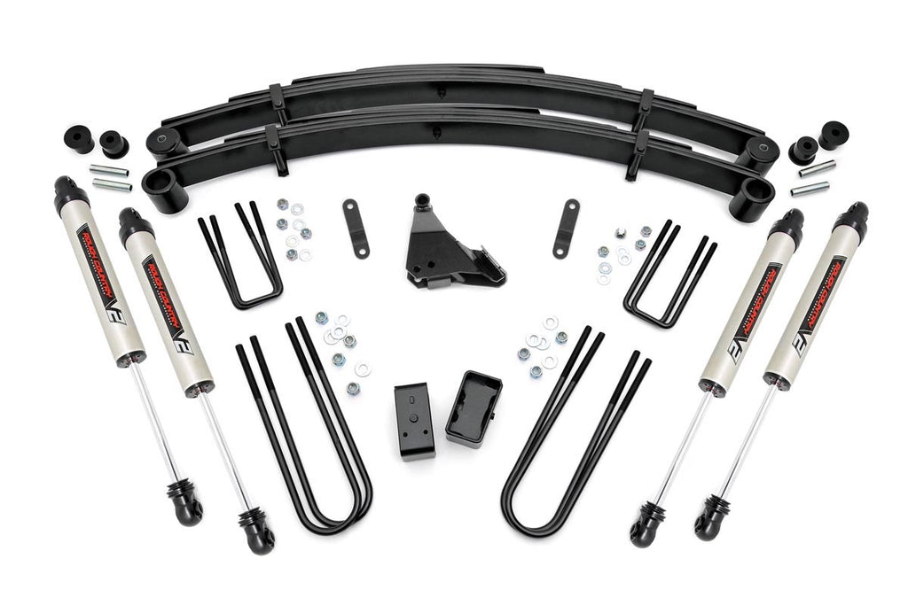 4 Inch Lift Kit - Rear Blocks - V2 - Ford F-250 F-350 Super Duty