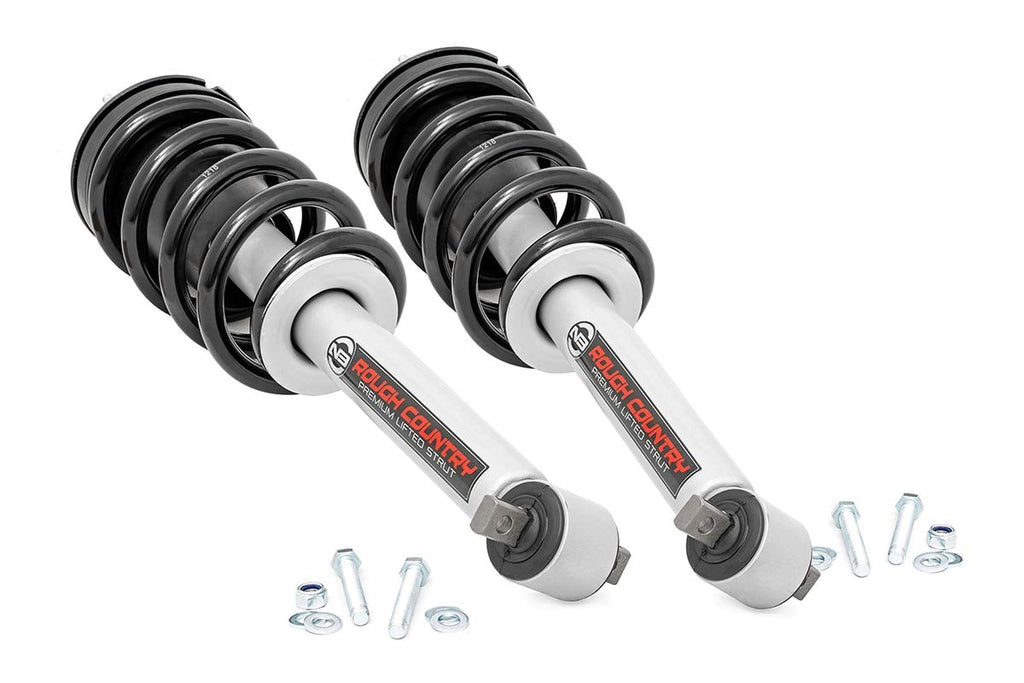 Rough Country Loaded Strut Pair - 5 Inch - Chevy GMC 1500 (14-18)