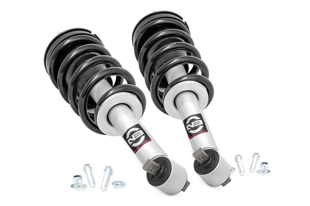 Rough Country 2 Inch Leveling Kit - Loaded Strut - Chevy GMC 1500 (19-23)