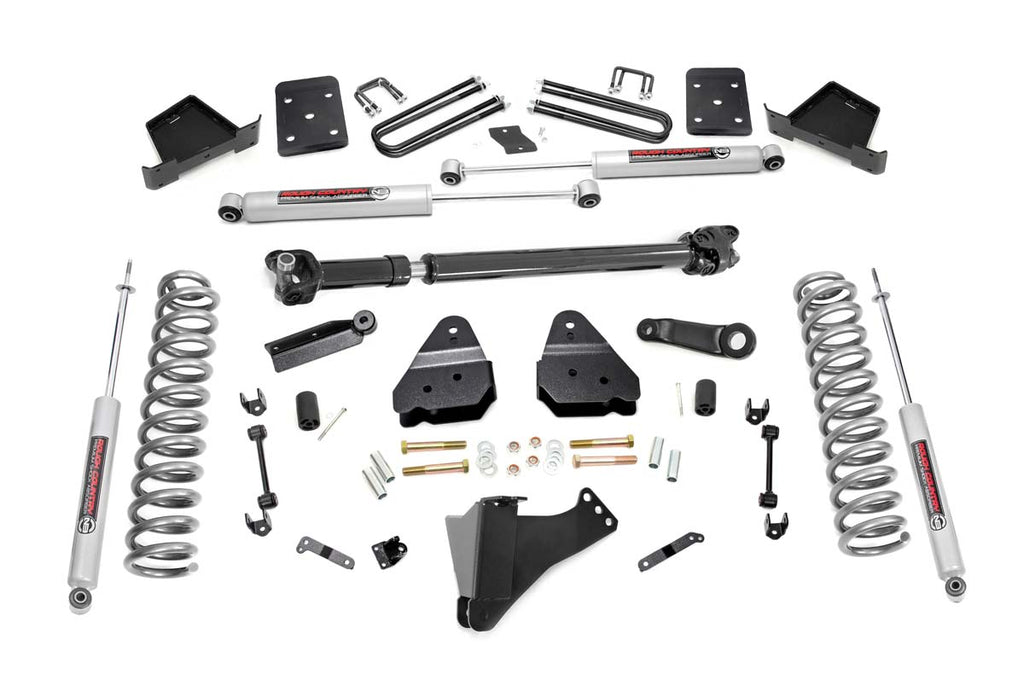 6 Inch Lift Kit - Diesel - OVLD - D S - Ford F-250 F-350 Super Duty