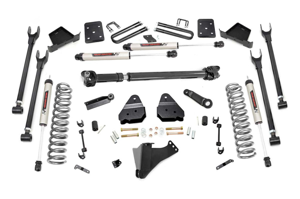 6 Inch Lift Kit - Diesel - 4-Link - D S - V2 - Ford F-250 F-350 Super Duty