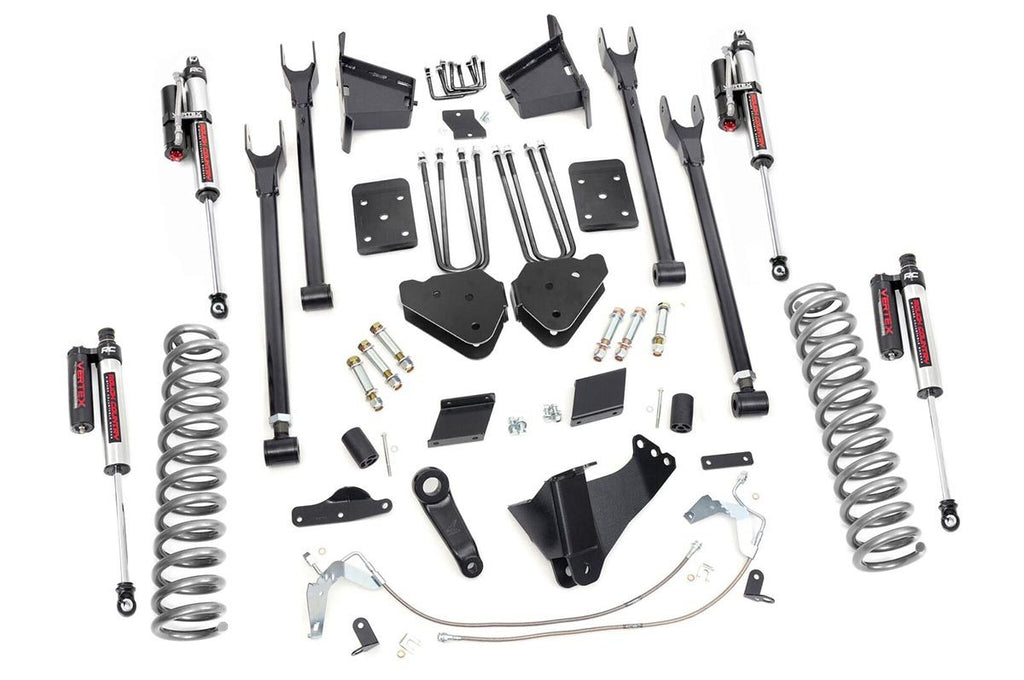 6 Inch Lift Kit - 4-Link - No OVLD - Vertex - Ford F-250 Super Duty