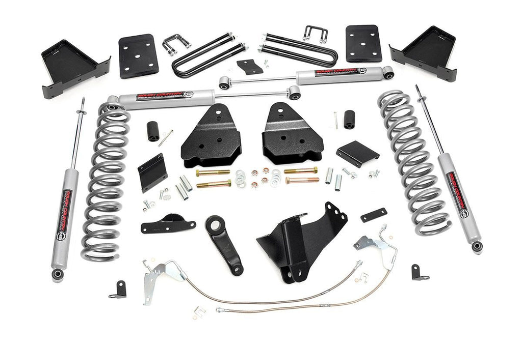 6 Inch Lift Kit - Gas - OVLD - Ford F-250 Super Duty 4WD (2015-2016)