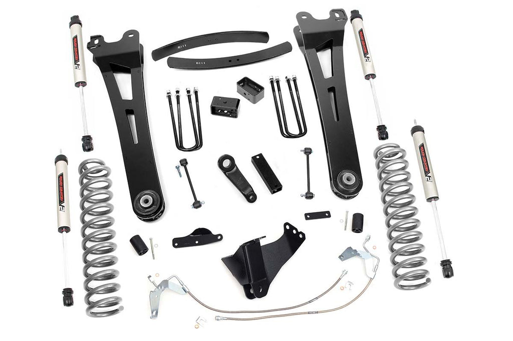 6 Inch Lift Kit - Gas - Radius Arm - V2 - Ford F-250 F-350 Super Duty