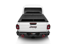 Load image into Gallery viewer, Rugged Ridge Jeep Gladiator w/Trail Rail Sys Armis Tonneau Cover w/Max Track - Tex. Blk