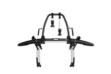 Load image into Gallery viewer, Thule OutWay Platform-Style Trunk Mount Bike Rack w/Raised Platform (Up to 2 Bikes) - Silver/Black