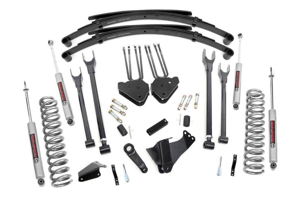 8 Inch Lift Kit - 4 Link - RR Springs - Ford F-250/F-350 Super Duty (05-07)