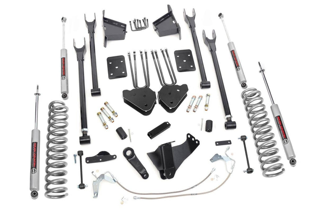 8 Inch Lift Kit - 4 Link - Ford F-250/F-350 Super Duty 4WD (2008-2010)