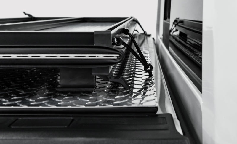 Access 2024+ Ford Ranger 5ft Box LOMAX Folding Hard Cover - Black Urethane