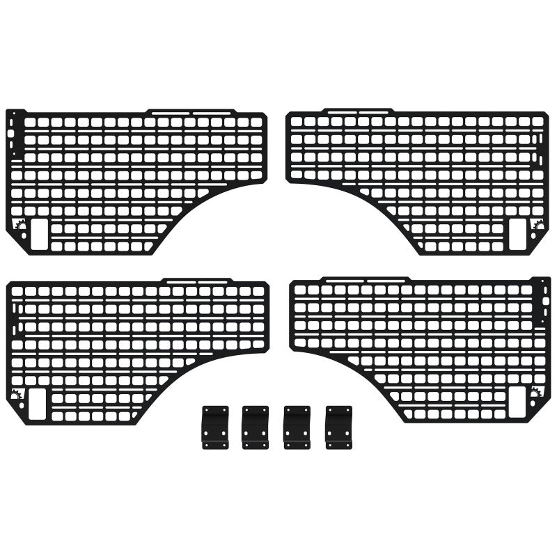 BuiltRight Industries 09-19 RAM 1500/2500 (6ft 4in Bed) Full Bedside Rack - 4pc Set